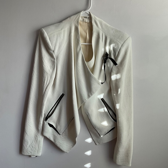 HELMUT lang jacket size 10 white - Picture 2 of 5